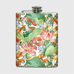 Фляга Карпы кои в зелени