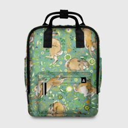 Женский рюкзак 3D Милые зайчата