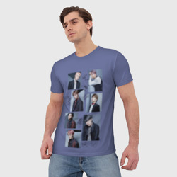 Мужская футболка 3D BTS - фото 2