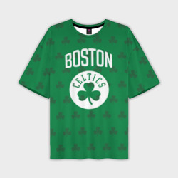 Мужская футболка oversize 3D Boston Celtics