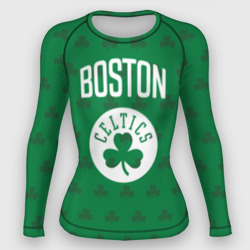 Женский рашгард 3D Boston Celtics