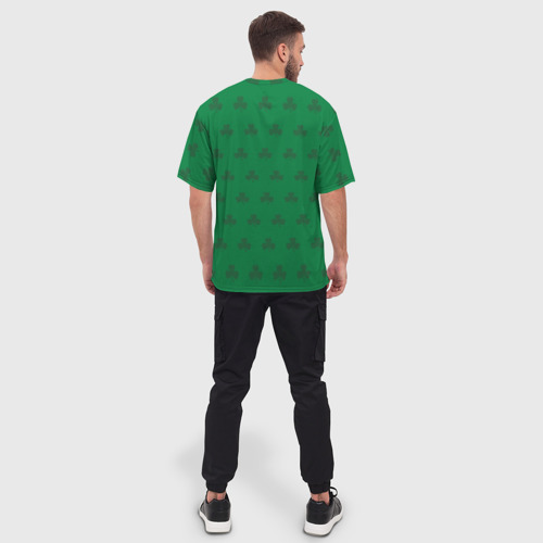 Мужская футболка oversize 3D Boston Celtics, цвет 3D печать - фото 4
