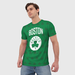 Мужская футболка 3D Boston Celtics - фото 2