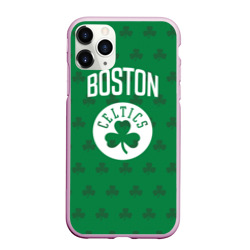 Чехол для iPhone 11 Pro Max матовый Boston Celtics