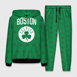 Женский костюм с толстовкой 3D Boston Celtics