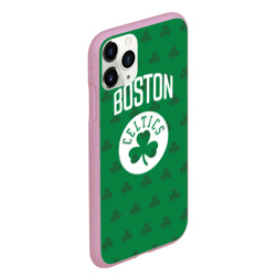 Чехол для iPhone 11 Pro Max матовый Boston Celtics - фото 2