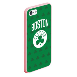 Чехол для iPhone 5/5S матовый Boston Celtics - фото 2