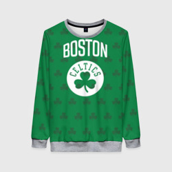 Женский свитшот 3D Boston Celtics