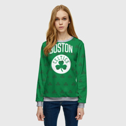 Женский свитшот 3D Boston Celtics - фото 2