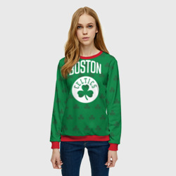 Женский свитшот 3D Boston Celtics - фото 2