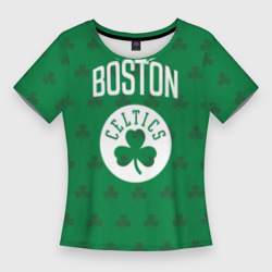 Женская футболка 3D Slim Boston Celtics