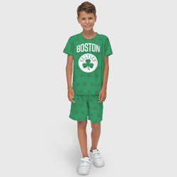 Детский костюм с шортами 3D Boston Celtics - фото 2