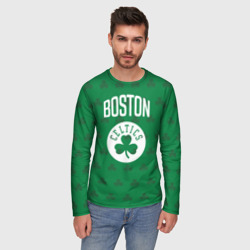 Мужской лонгслив 3D Boston Celtics - фото 2