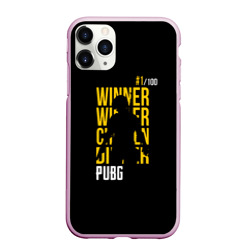 Чехол для iPhone 11 Pro Max матовый Winner PUBG