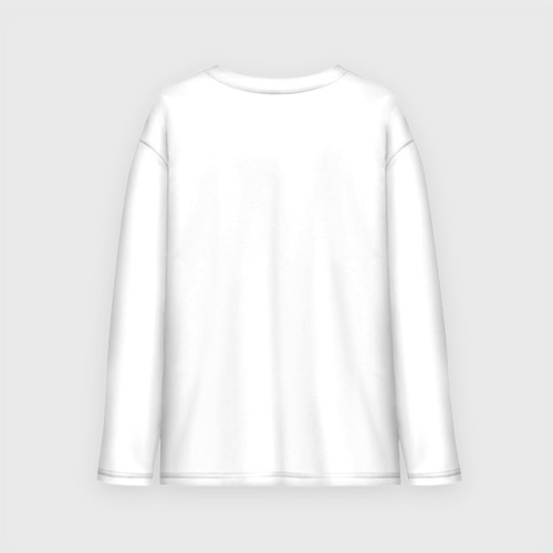 Мужской лонгслив oversize хлопок Голодная лиса - фото 2