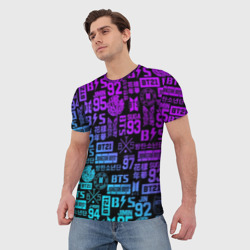 Мужская футболка 3D BTS - фото 2