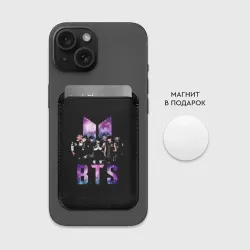 Картхолдер Magsafe магнитный BTS army - фото 2