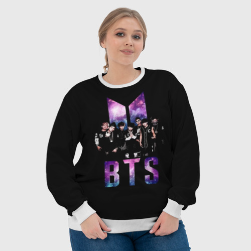 Женский свитшот 3D BTS army - фото 6