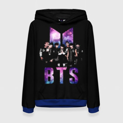 Женская толстовка 3D BTS army