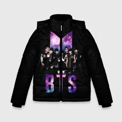 Зимняя куртка для мальчиков 3D BTS army
