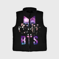 Детский жилет утепленный 3D BTS army