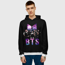 Мужская толстовка 3D BTS army - фото 2