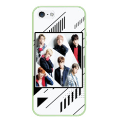 Чехол для iPhone 5/5S матовый BTS