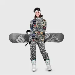 Накидка на куртку 3D BTS Collage - фото 2