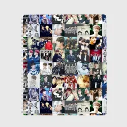 Тетрадь BTS Collage