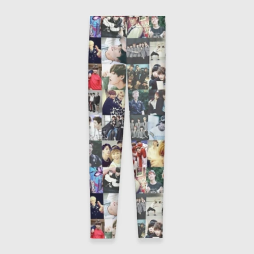 Леггинсы 3D BTS Collage