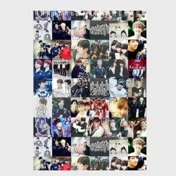 Скетчбук BTS Collage