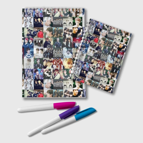 Блокнот BTS Collage