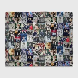 Плед 3D BTS Collage