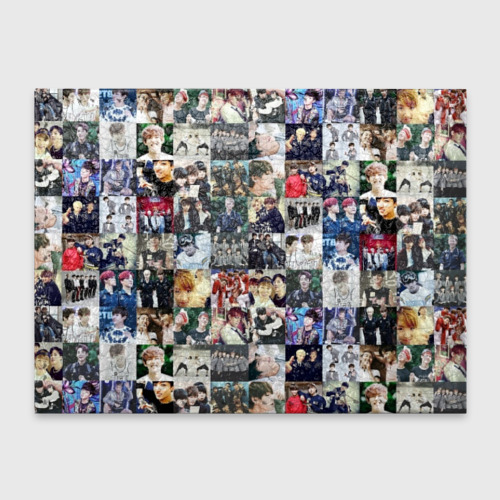 Обложка для студенческого билета BTS Collage Фото 01 Обложка для студенческого билета BTS Collage Фото 01