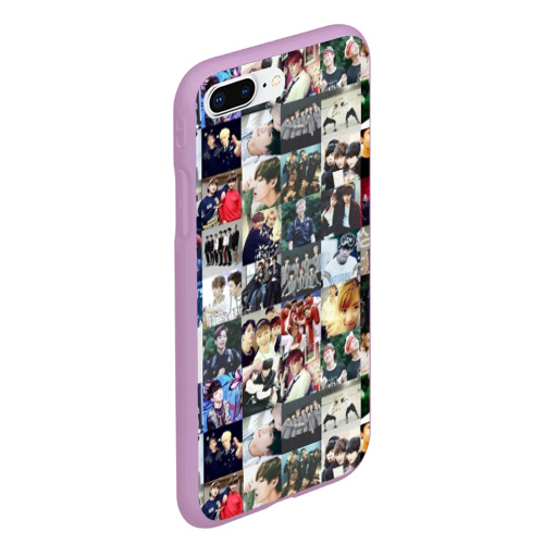 Чехол для iPhone 7/8 Plus матовый BTS Collage Фото 01 Чехол для iPhone 7/8 Plus матовый BTS Collage Фото 01