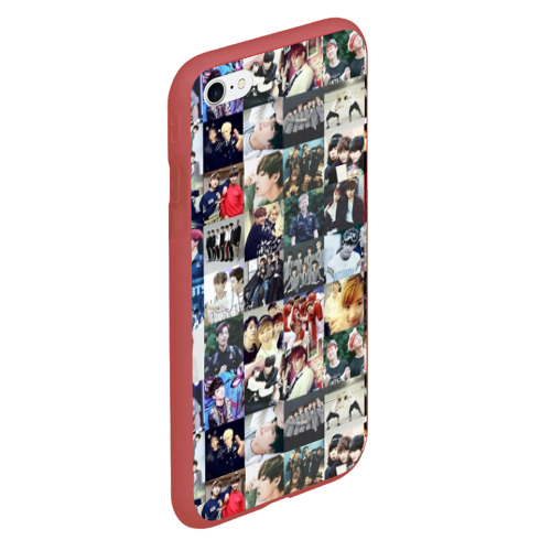 Чехол для iPhone 6/6S Plus матовый BTS Collage Фото 01 Чехол для iPhone 6/6S Plus матовый BTS Collage Фото 01