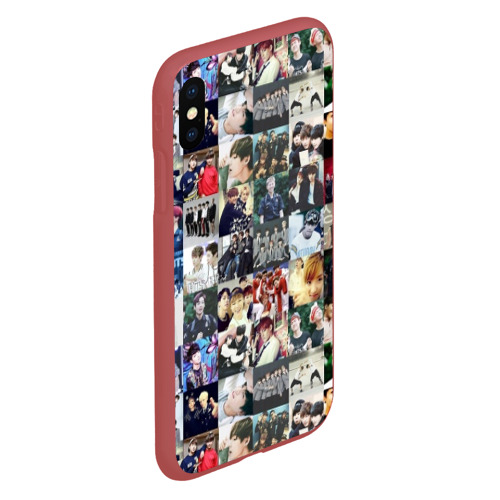 Чехол для iPhone XS Max матовый BTS Collage Фото 01 Чехол для iPhone XS Max матовый BTS Collage Фото 01