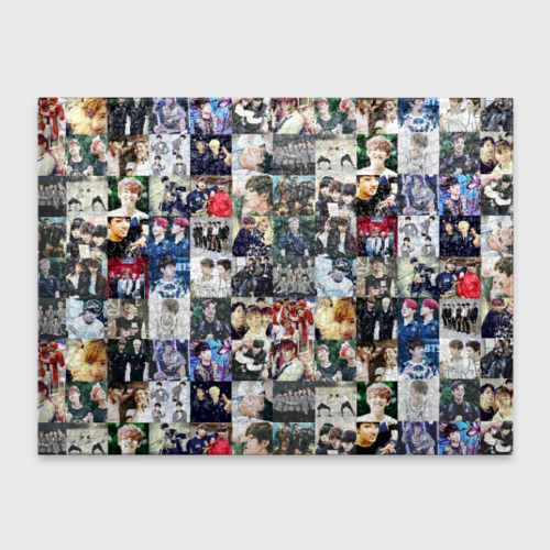 Обложка для студенческого билета BTS Collage Фото 01 Обложка для студенческого билета BTS Collage Фото 01