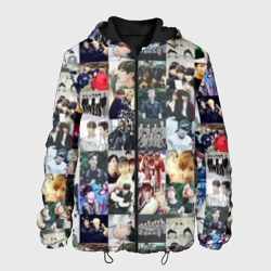 Мужская куртка 3D BTS Collage