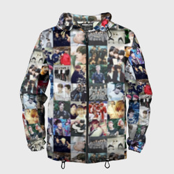 Мужская ветровка 3D BTS Collage
