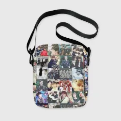 Сумка через плечо 3D BTS Collage