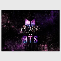 Поздравительная открытка BTS