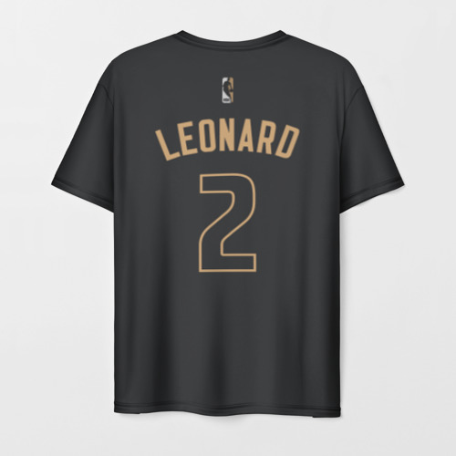 Мужская футболка 3D Toronto Raptors Leonard, цвет 3D печать - фото 2