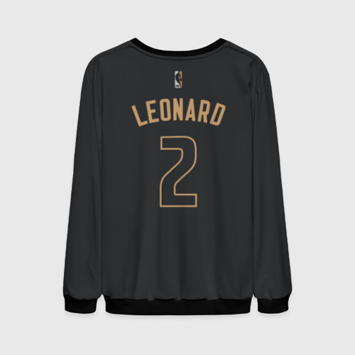 Мужской свитшот 3D Toronto Raptors Leonard, цвет черный - фото 2