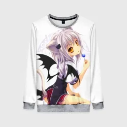 Женский свитшот 3D High School DxD, Конэко