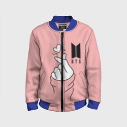 Детский бомбер 3D BTS