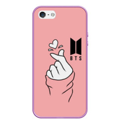 Чехол для iPhone 5/5S матовый BTS