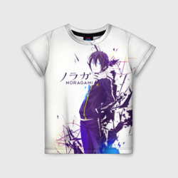 Детская футболка 3D Noragami Yato blue