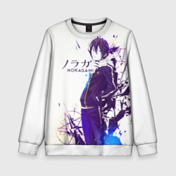 Детский свитшот 3D Noragami Yato blue