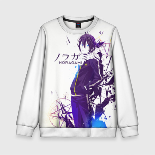 Детский свитшот 3D Noragami Yato blue, цвет 3D печать